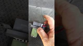 2006 silverado blower motor relay fix smell smoke