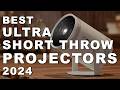 Best Ultra Short Throw Projectors 2024 (Watch before you buy)