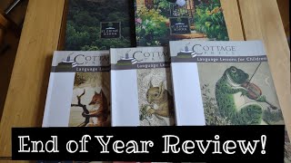 End of Year Review of Cottage Press Curriculum & St.Jerome School Grammar. Homeschool Review.