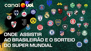 🔴 ONDE ASSISTIR CORINTHIANS X BAHIA, INTERNACIONAL X BOTAFOGO, SORTEIO DO SUPER MUNDIAL E MAIS