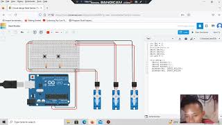 PEMROGRAMAN 3 BUAH MOTOR SERVO