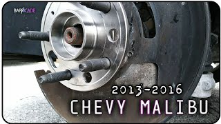 FRONT WHEEL HUB REPLACEMENT (2013-2016 CHEVY MALIBU)