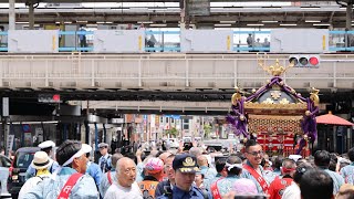 8K/30p 2023/08/27 令和5年度 日暮里諏方神社例大祭 本社神輿渡御(西日暮里駅前～開成高校前)(Nippori Suwa-jinja Reitaisai Festival)