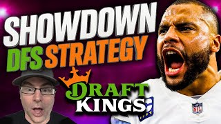 2025 HOW TO PLAY NFL DRAFTKINGS SHOWDOWN