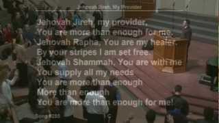 Jehovah Jireh, My Provider  - Cloverdale Bibleway