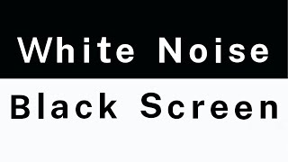 Black Screen White Noise | 24 Hours No Ads | Sleep, Study, Focus \u0026 Improve Concentration Instantly