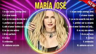 Las mejores canciones del álbum completo de María José 2024