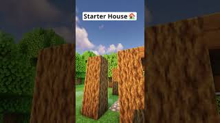 Minecraft Easy House Tutorial🏠 #shorts