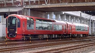 えちごトキめき鉄道　ET122形1000番台　雪月花　糸魚川駅　出線