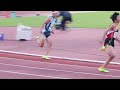 57足立選抜2走せいや4×100mr2 第29回足立ジュニア陸上競技大会20221008