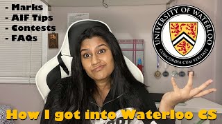 How To Get Into Waterloo Computer Science | 2021 | Marks + Courses + AIF + Contests + FAQs