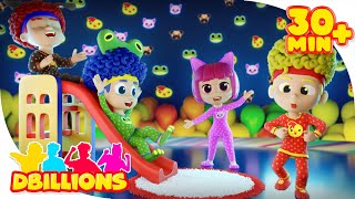 Pajamas Party Fun | Mega Compilation | D Billions Kids Songs