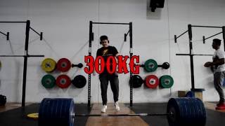 300kg/661lbs Deadlift top set @ 80.5kg