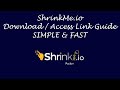 shrinkme.io | Download/Access Links Guide | SIMPLE & FAST
