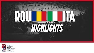 Highlights | Romania vs. Italy | 2023 #IIHFWorlds Division 1A