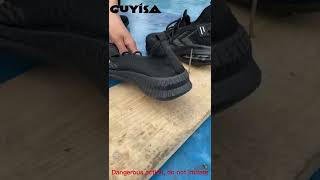 GUYISA Anti-puncture material midsole work shoes