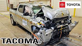 2025 Toyota Tacoma - Crash Test - side, side pole, frontal full overlap