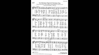 227. On Christmas Night All Christians Sing (Sussex Carol Tune), Trinity Hymnal