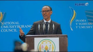 Ntabwo wakwirirwa wigisha ubuhahirane ngo aho umunyarwanda agiye bamuhige   Kagame