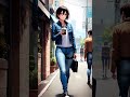 進撃の巨人 ミカサ shorts ai anime art