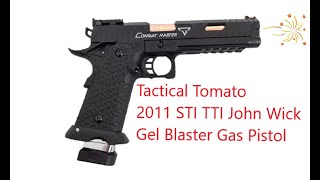 Tactical Tomato 2011 STI TTI John Wick Gel blaster Gas pistol at X-Force Tactical