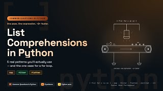 Python List Comprehensions — 5 Patterns You'll Actually Use