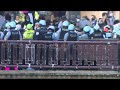 Tension escalates on Wabash Bridge between protesters and Chicago police