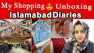 My Shopping 😍|| Unboxing || Islamabad Visit || Mahreen Sibtain Vlogs || Daily Vlogs ||Centaurs Mall.