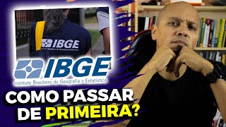 Como Passar de PRIMEIRA no Concurso IBGE EFETIVO 2024🏆