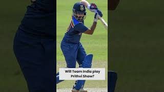 IND vs NZ 3rd T20I | India vs New Zealan | Will Team India play Prithvi Shaw ? | IND VS NZ