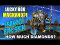 FRANCO LUCKY BOX VALHALLA RULER EPIC SKIN | HOW MUCH DIAMONDS TO GET LUCKY? 💎 Mobile Legends