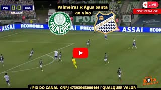 PALMEIRAS 4 X 0 AGUA SANTA AO VIVO _  PAULISTAO FINAL | campeonato paulista  2023