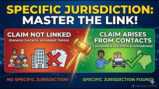 MBE Civil Procedure Masterclass: Specific jurisdiction.