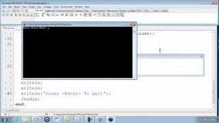 Free Pascal Program Tutorial 4 - User Input - Lazarus