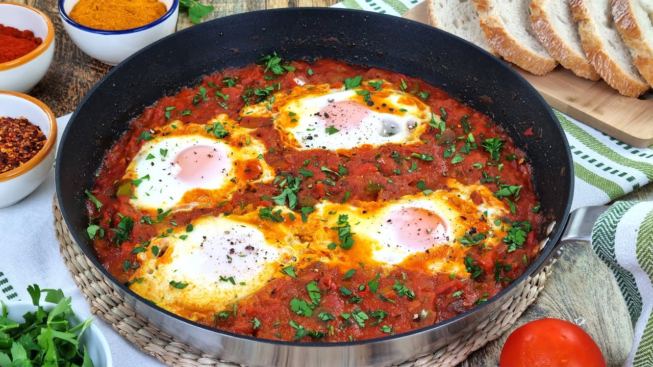 🍳 Shakshuka ¡La Receta Considerada Un "Tesoro" Del Medio Oriente! - YouTube