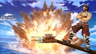 【FGO】奏章1ﾍﾟｰﾊﾟｰﾑｰﾝ第5節 vsキャスターを星1\u00262鯖で適当に