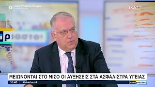 Τάκης Θεοδωρικάκος: Αλλάζει ο δείκτης αναπροσαρμογής στα ασφαλιστήρια συμβόλαια | 16/01/2025