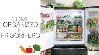 COME ORGANIZZARE IL FRIGORIFERO