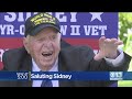 Saluting Sidney Walton: 100-Year-Old World War II Veteran