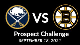 Buffalo Sabres vs Boston Bruins Prospect Challenge Game Highlights (9/20/2021)