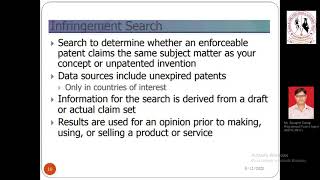 Patentability or novelty search