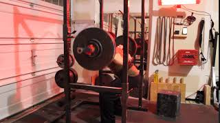 Squat 255x1 @8