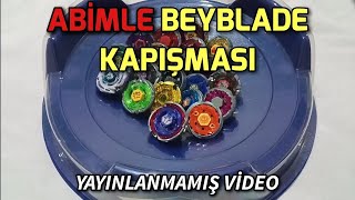 ABİMLE BEYBLADE KAPIŞMASI | YAYINLANMAMIŞ VİDEO