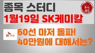 1월19일 SK케미칼