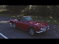 win our 1962 triumph tr4 with bridge classic cars competitions