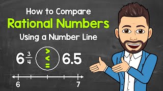 How to Compare Rational Numbers Using a Number Line | Math with Mr. J