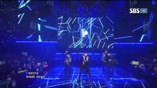 C-CLOWN [I'm afraid to leave] @SBS Inkigayo popular 20121118