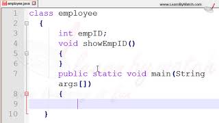 Access class members in JAVA | Learn JAVA with Practical Examples | Vineet Agrawal
