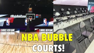 Inside "NBA Bubble Court" at Disney World in Orlando!
