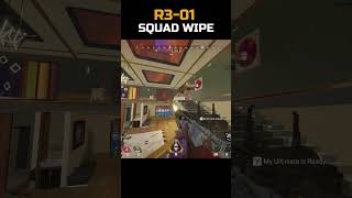 Panic R3-01 Squad Wipe in Apex Legends